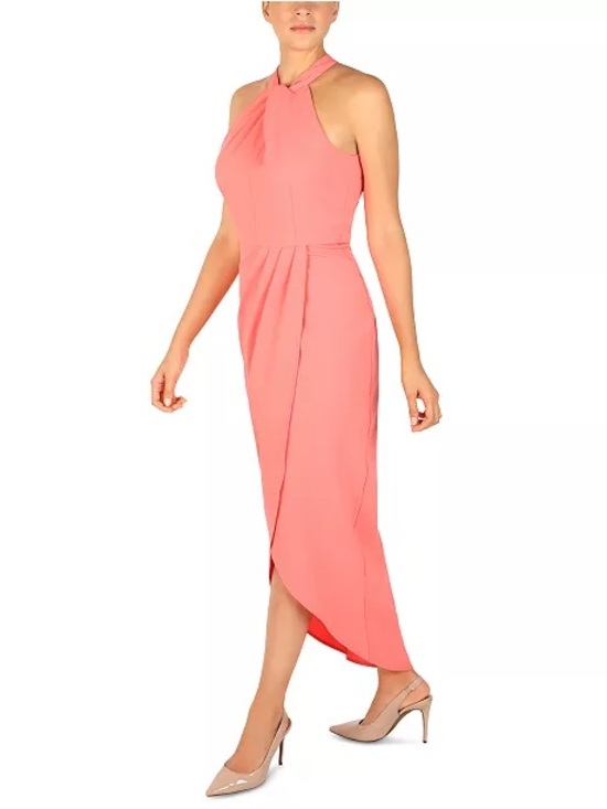 julia jordan Dresses & Skirts - julia jordan Coral Halter High-Low Midi Dress